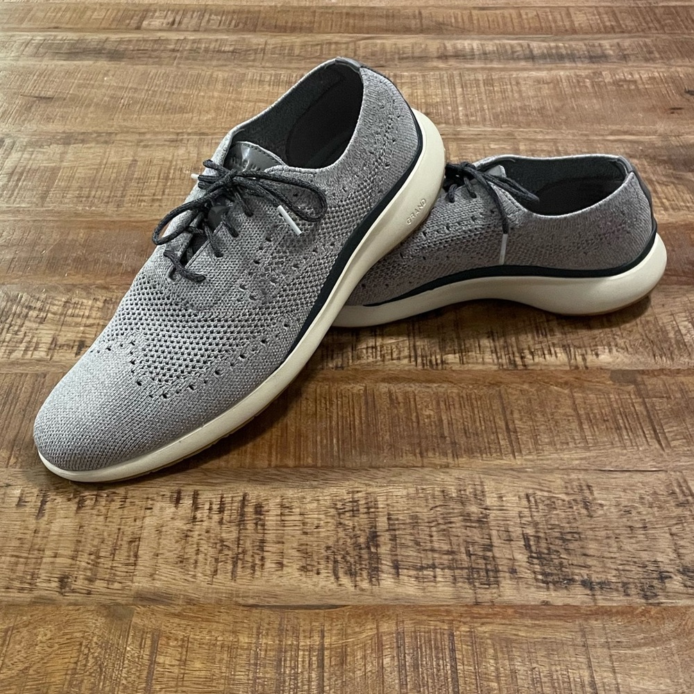Cole Haan Grand Troy Knit Oxford Shoes